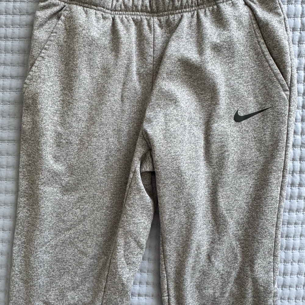 Nike Kids Heather Gray Sweatpants